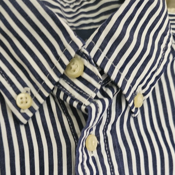 Polo Ralph Lauren Striped Button-Down Shirt with Logo - Picture 5 of 8